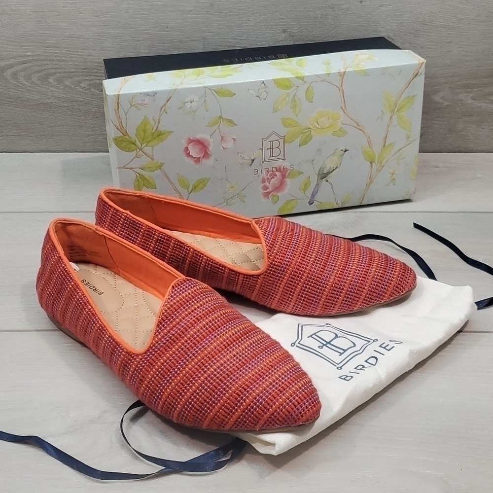 NEW Birdies Womens Heron in Sangria Loafer Slip on shoes sz 6.5